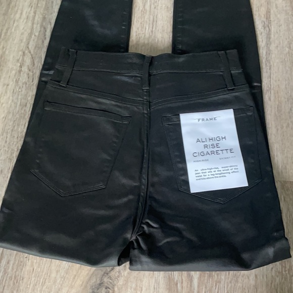 Frame Denim All High Rise Cigarette Skinny Jean Size 25 - Picture 8 of 16